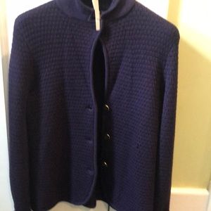 purple jacket